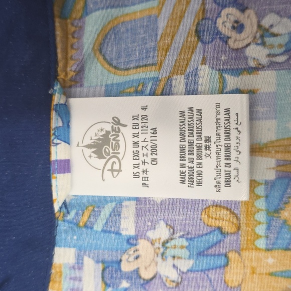 Walt Disney 50th Anniversary Mickey Mouse Button Up - Picture 2 of 5